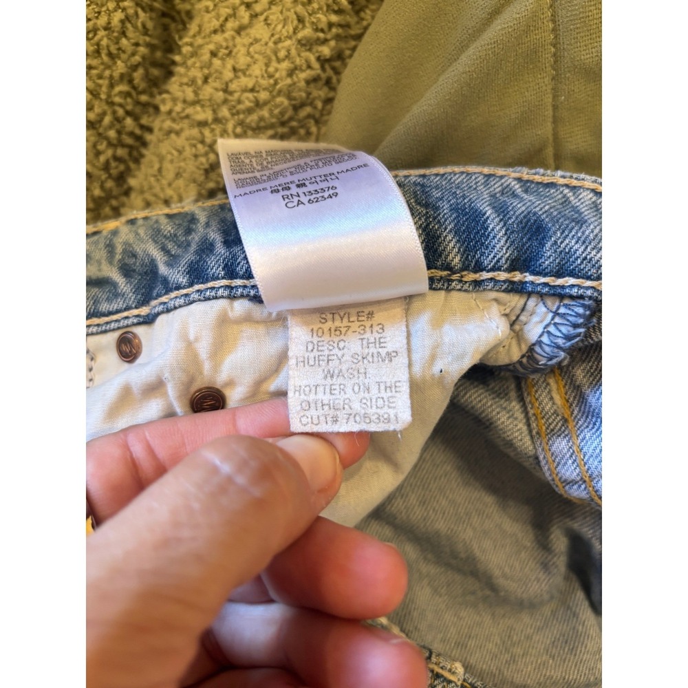 Mother Superior The Huffy Skimp Jeans Hotter On The Other Side Distressed 28 - Picture 7 of 11